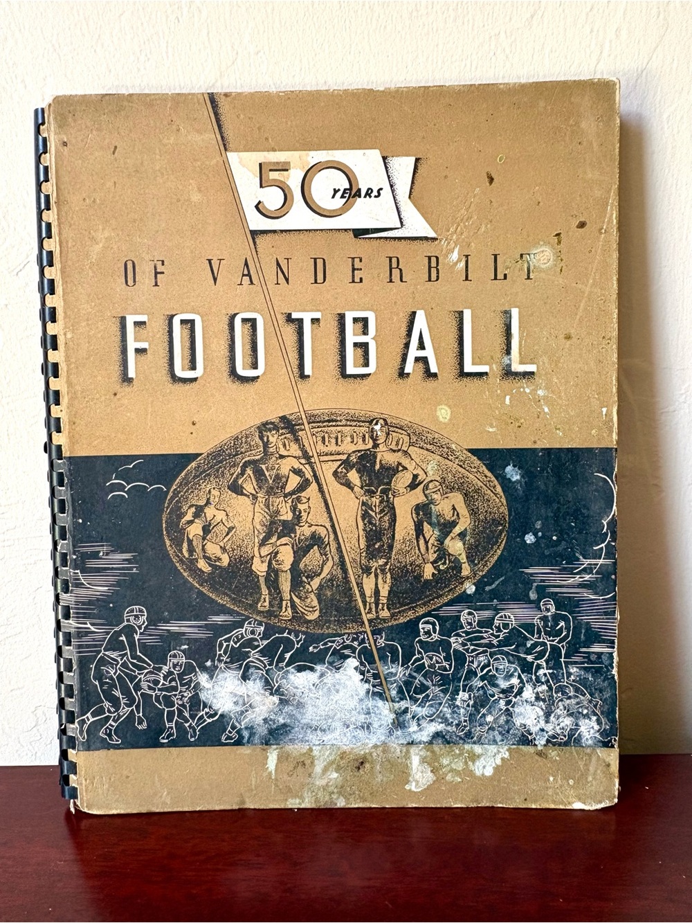1938 Fifty Years Of Vanderbilt Football Book